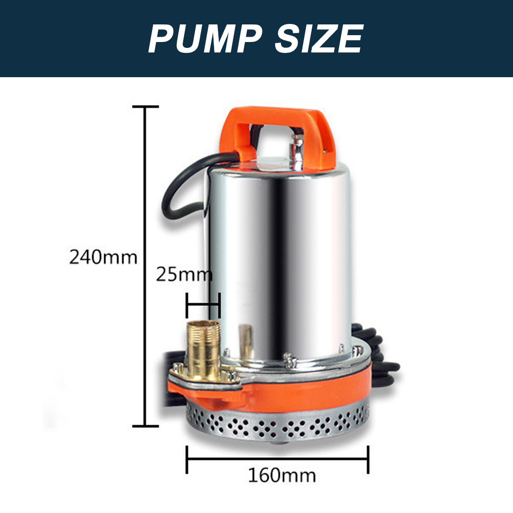 Solar Powered Submersible Pump with Battery Solar Panel sprinkler irrigation